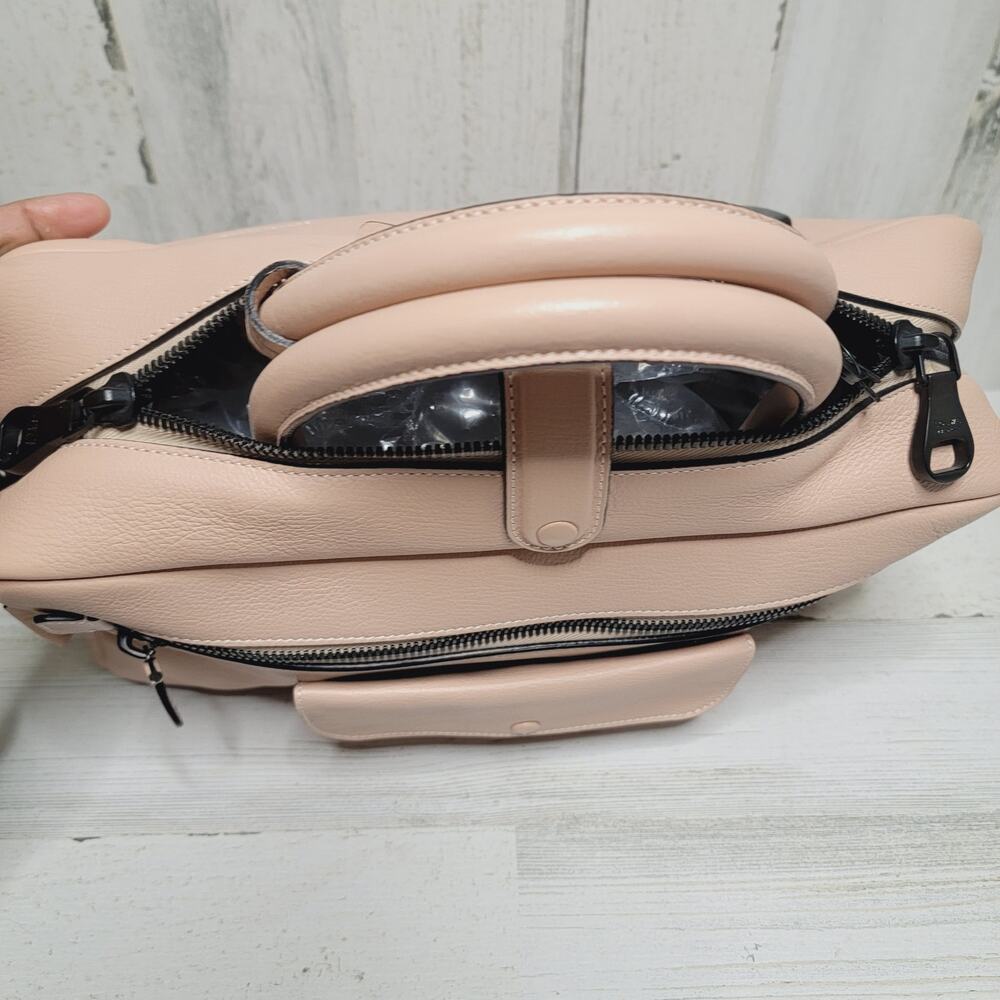 LOEWE SATCHEL BAG REVERSIBLE DUSTY PINK - Picture 8 of 15